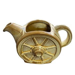 Vintage Frankoma Pottery Mini Teapot Without Lid 94J 4” tall. 
Missing Lid.